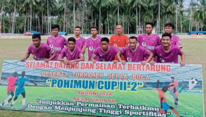 Menang! King Peace Fc dan Rimba Kuota  Puncaki Grup Pohimun Cup II