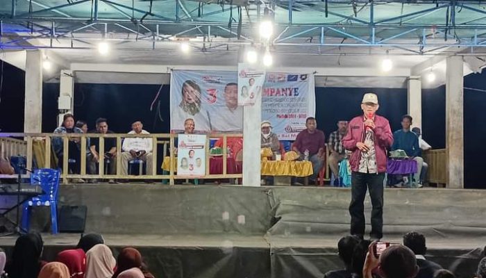 Kampanye Smile-Man di Kanali, Rais Adam: Sudah Saatnya Bangkep Dipimpin Bupati Perempuan