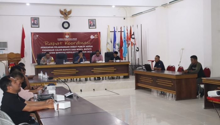 KPU Bangkep Siapkan Debat Kedua Paslon Bupati dan Wabup Banggai Kepulauan