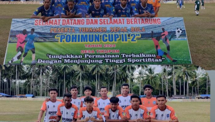 Lolos Putaran Kedua Pohimun Cup II, Tim Omawa Menang Tipis 2-1 dan Trans Mayayap Pesta Gol 11-1 Atas Salipi