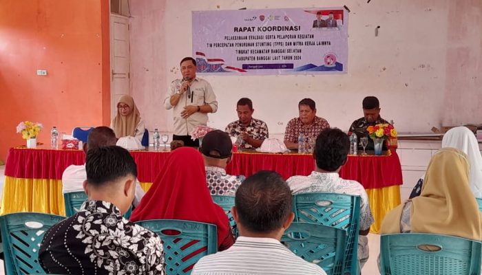 Dinkes P2KB Balut Gelar Rakor Percepatan Penurunan Stunting di Kecamatan Banggai Selatan