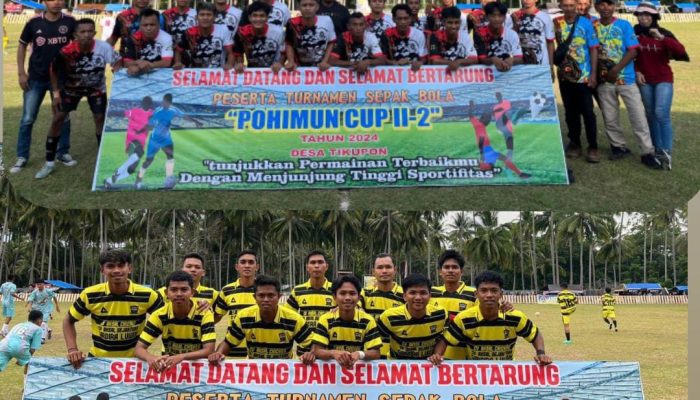 Toiba Fc dan Gardira Juara Grup Babak Penyisihan Pohimun Cup II Tahun 2024