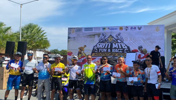 Afghan Atlet Balap Sepeda Komunitas Tuturuga Adventure Masuk 10 Besar di Race Sriti MTB Race dan Fun Adventure di Palu