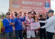 Libas Petasia Barat 1-0, Bungku Utara Fc Jawara Bupati Cup 2024