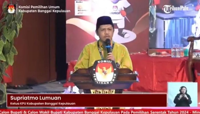 Gelar Debat Publik Kedua, Ketua KPU Bangkep: Kami Akan Terus Profesional dan Netral!