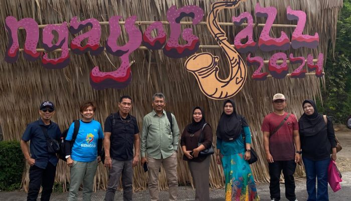 Rombongan Dispar Banggai Hadiri Festival Musik Tahunan Ngayogjazz 2024
