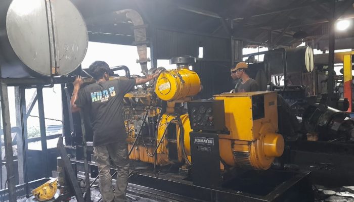 PLN Sub ULP Lipulalongo Dapat Pasokan Mesin Dari PLN UP3 Palu