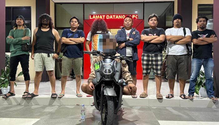 Singgah Berteduh di Tanjung Tuwis, Motor Dimaling, Pelaku Diringkus Polisi