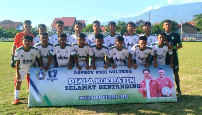 U17 SJS Luwuk Tahan Imbang Tuan Rumah Darma Putra Palu, Skor Kacamata 0-0