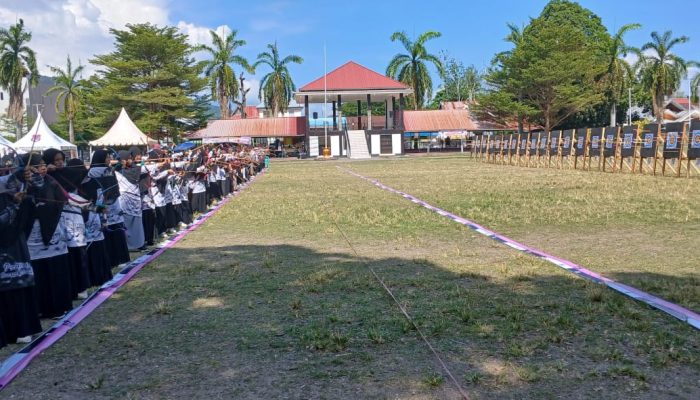Diikuti Ratusan Atlet, Kejuaraan Panahan Tradisional se-Sulawesi Bertajuk ‘Archery For Palestina’ Digelar di Luwuk