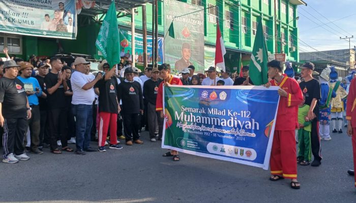 Diikuti Ribuan Peserta, Jalan Sehat Semarakkan Milad Muhammadiyah se-Sulteng di Luwuk