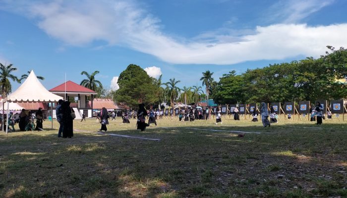 Kejuaraan Panahan Masih Berlangsung, Lapangan Bumi Mutiara Diserobot Acara PGRI?