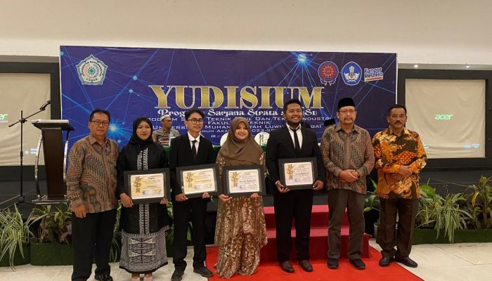 Selamat! Ini 4 Peserta Yudisium Terbaik Fakultas Teknik Unismuh Luwuk, Ainul Raih IPK 3,90