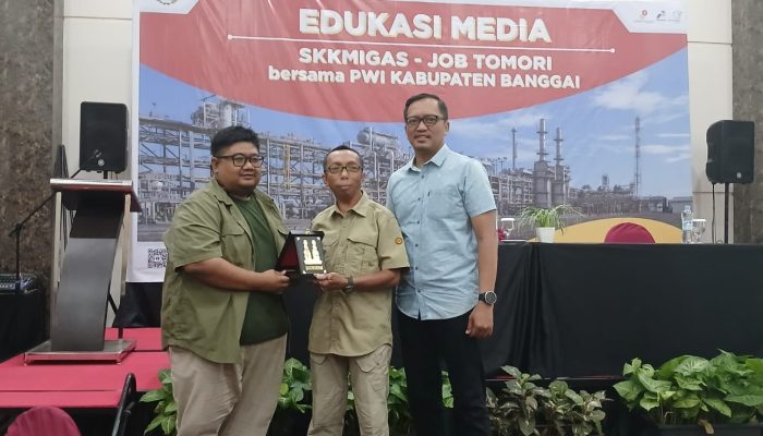 Diikuti Puluhan Wartawan, SKK Migas-Job Tomori  dan PWI Banggai Gelar Edukasi Media