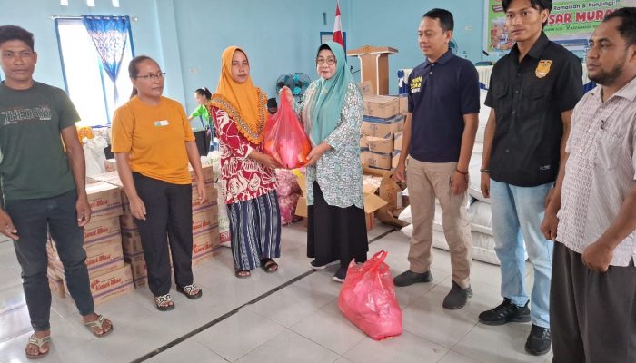 Jelang Natal dan Tahun Baru, Disperindagkop UKM Bangkep Gelar Pasar Murah