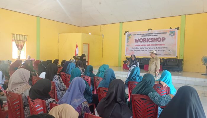 DP2KB Sulteng Bersama Dinas P3AP2KB Bangkep Gelar Workshop Cegah Nikah Dini dan Stunting