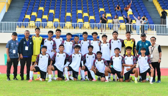 Tim Sepakbola Pelajar Sulteng Kembali Raih Hasil Imbang Lawan Malut, Harus Menang Lawan Maluku