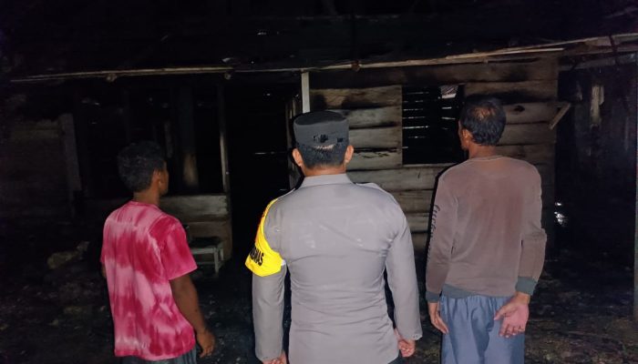 Rumah di Pondan Mantoh Hangus Terbakar, Kerugian Ditaksir Puluhan Juta Rupiah