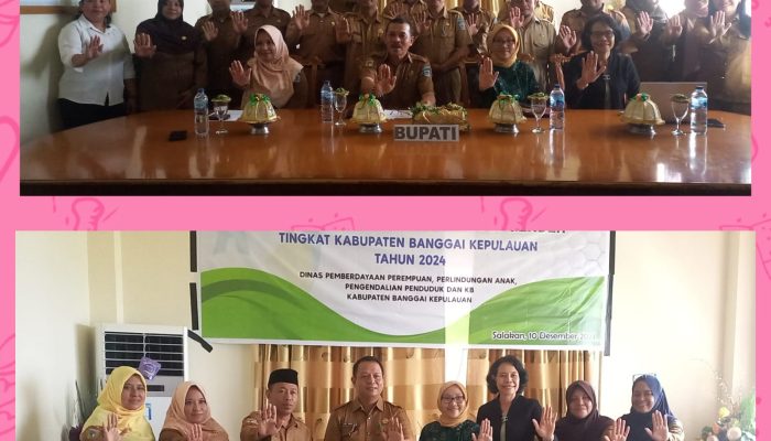 DP3AP2KB Bangkep Gelar Rapat Kelompok Kerja Pengarusutamaan Gender