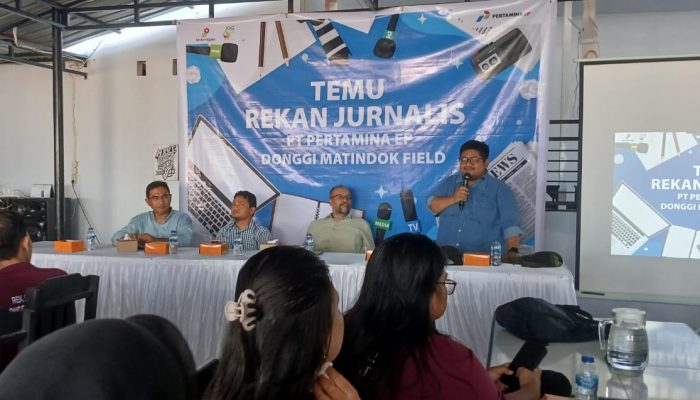 Temu Rekan Jurnalis Bersama Pertamina EP Donggi Matindok Field Ajang Pererat Silaturahmi