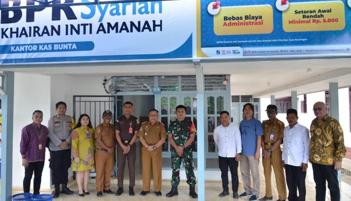 Siap Jangkau Seluruh Kebutuhan Masyarakat, Kantor BPRS Khairan Inti Amanah Kantor Kas Bunta Diresmikan