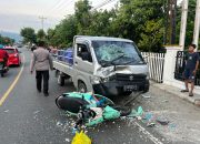 Tabrakan Hebat Motor Vs Mobil Terjadi Kintom, Satu Orang Meninggal Dunia