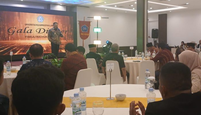 Pesan untuk Lulusan Sarjana Hukum, Rektor Unismuh Luwuk Tekankan Pentingnya Integritas!