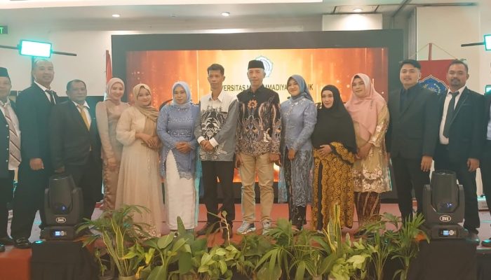 Gala Dinner Bersama 67 Lulusan Sarjana, Ini Pesan Dekan Fakultas Hukum Unismuh Luwuk