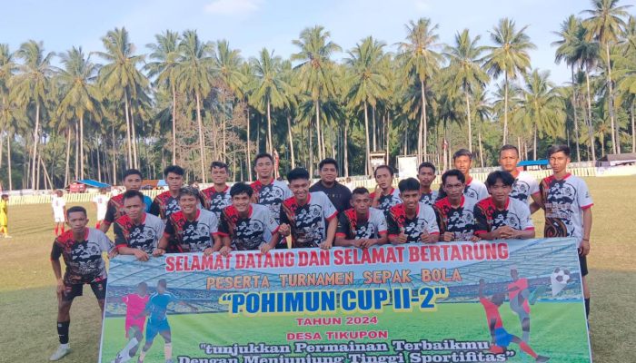 Toiba FC Tantang Persetama FC di Final Turnamen Sepak Bola Pohimun Cup II Tahun 2024