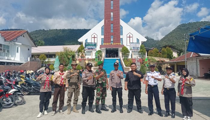 Kapolres Banggai: Pelaksanaan Misa Natal di 384 Gereja Berjalan Kondusif