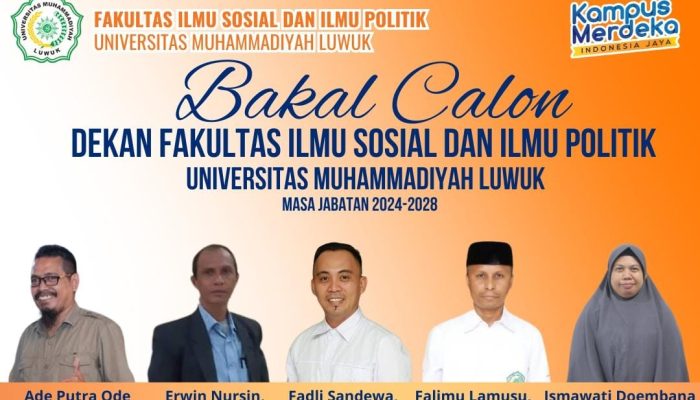 Pildek FISIP Unismuh Luwuk Diikuti 5 Bakal Calon Dekan