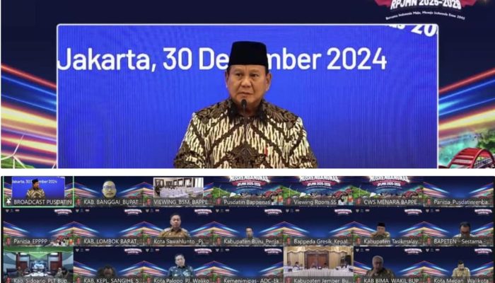 Bupati Amirudin Ikuti Musrenbang Nasional RPJMN 2025-2029, Dorong Sinergi Pusat dan Daerah