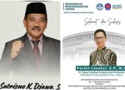 Resmi Merger, Rektor Unismuh Luwuk Tunjuk Pardin Sebagai Pj Dekan Faperta dan Perikanan