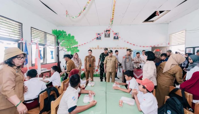 Program Makan Bergizi Gratis dari Presiden Prabowo Mulai Dilaksanakan di Banggai