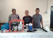 Pelaku Pencurian Asal Moilong Diringkus Polisi, Babuk HP Hingga Alat Pancing Diamankan