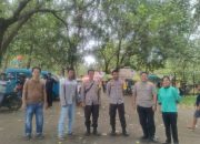 Ramai Masyarakat Liburan, Polsek Toili Lakukan Pengamanan Objek Wisata