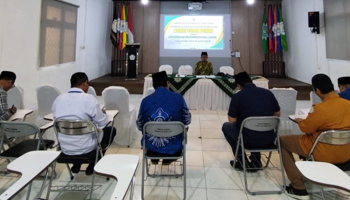 16 Bakal Calon Dekan di Lima Fakultas Unismuh Luwuk Ikuti Fit and Proper Test, Terbanyak FISIP