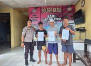 Polisi Mediasi Pencurian Besi Skaffolding Dilakukan Tiga Remaja di Batui