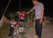 Tabrakan di Simpang Raya Revo Vs Shogun, Satu Pemotor Dilarikan ke RSUD Luwuk