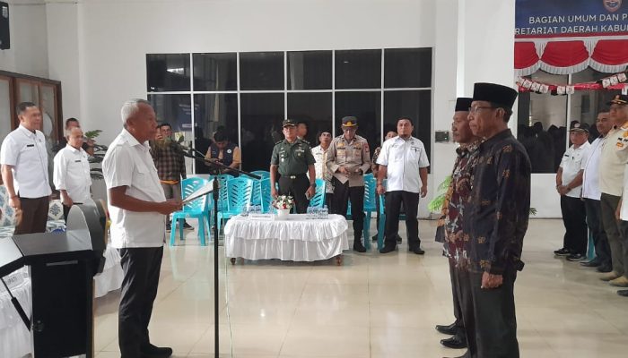 Bupati Sofyan Kaepa Kukuhkan Empat Anggota TPPD Banggai Laut, Ini Nama-namanya!