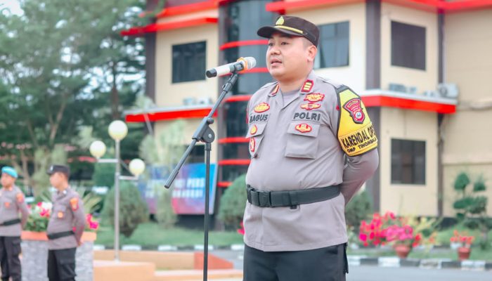 Kasat Lantas Polres Banggai Imbau Pengguna Jalan Waspada di Musim Penghujan