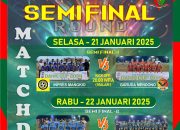 Ini Jadwal Lengkap Semifinal Open Turnamen Sepakbola Danki Cup 2024