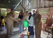 Bersama BAZNAS, Dinas P2KBP3A Banggai Temui dan Bantu Ibu Hamil Kurang Mampu di Sisipan Batui