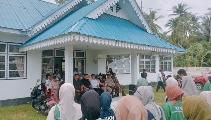 Polsek Bualemo Siap Bersinergi Sukseskan Program KKN-MB Unismuh Luwuk 