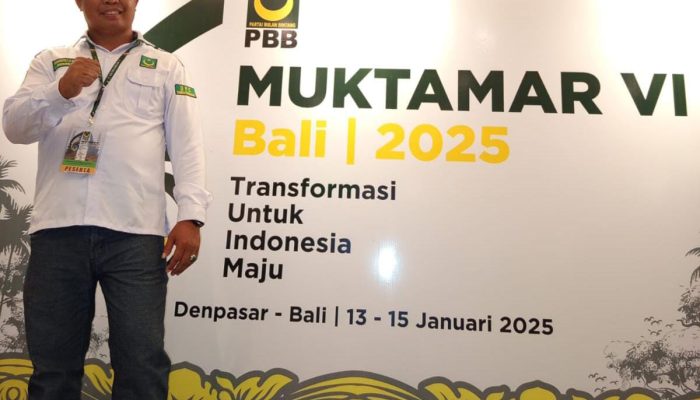 Sekretaris DPC PBB Banggai Hadiri Muktamar VI Partai Bulan Bintang di Bali