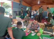 HUT Persit KCK ke-79, Polres Banggai Ikuti Donor Darah di Kodim 1308 LB