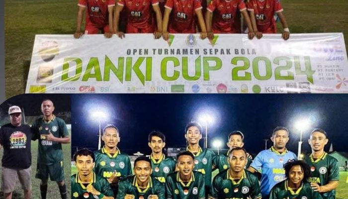 Bantai Tanjung Tuwis 4-1, Tim Garuda Mendono Juara 3 Open Turnamen Sepakbola Danki Cup 2024