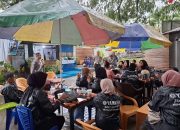 Satlantas Polres Banggai Edukasi Safety Riding ke Komunitas Motor Yamaha Fazio