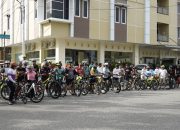 Gowes Bersama Pererat Silaturahmi Komunitas Sepeda di Kabupaten Banggai