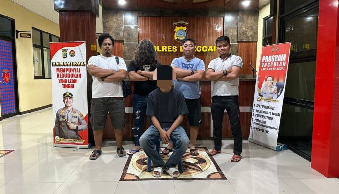 Tega Aniaya Pacar Hingga Viral,  Pemuda Asal Balantak Utara Diamankan Polisi 